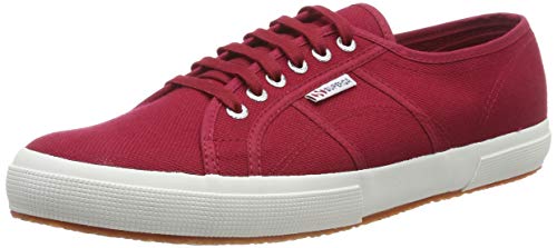 Superga 2750-cotu Classic, Scarpe Da Ginnastica Basse Unisex Adulto, Red Dk Scarlet 104, 44.5 EU