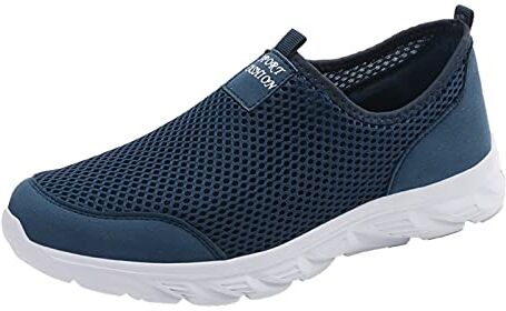 Fannyfuny Anfibi Bassi Scarpe da uomo Scarpe estive leggere e traspiranti Scarpe da ginnastica a rete singola Scarpe da corsa casual Scarpa Invernali