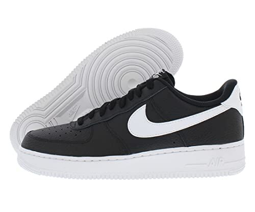 Nike Air Force 1 '07, Scarpe Uomo, Black White, 39 EU