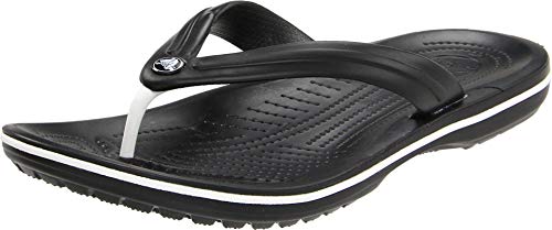 Crocs Crocband Flip, Infradito Unisex-Adulto, Black, 46/47 EU