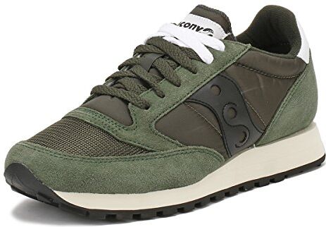 Saucony Jazz Original Vintage, Scarpe da Ginnastica Uomo, Dark Green/Black, 45 EU