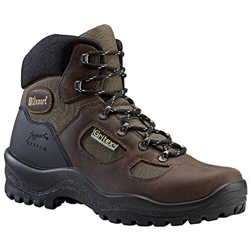 Grisport GRS626 – 45 Hilltop stivali in pelle resistente all' acqua, taglia: 45, marrone (confezione da 2)