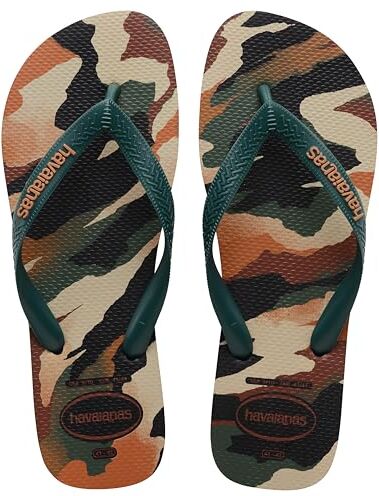 Havaianas Top Camu, Infradito Uomo, Nero Pantanal Verde, 41/42 EU