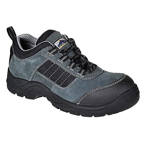 Portwest FC64 S1 Scarpe da lavoro, Unisex Adulto, SRC, Nero (Nero Bkgr), 46 EU (11 UK)