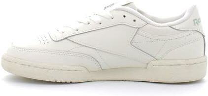 Reebok Club C 85, Scarpe da Ginnastica Donna, Bianco Chalk Chalk Lgtsag, 39 EU