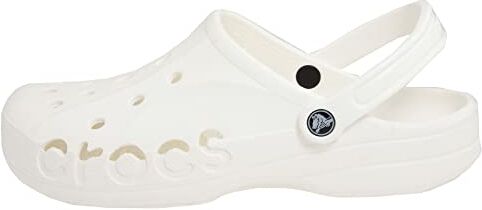 Crocs Baya, Sabot Unisex-Adulto, White, 39/40 EU