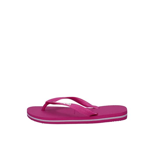 Havaianas Brasil Logo, Infradito Unisex-Adulto, Rose Gum, 39/40 EU