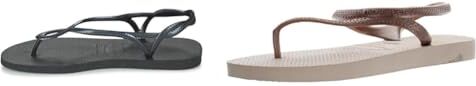 Havaianas Infradito Nero 39/40 EU + Sandali Rosa/Beige 39/40 EU