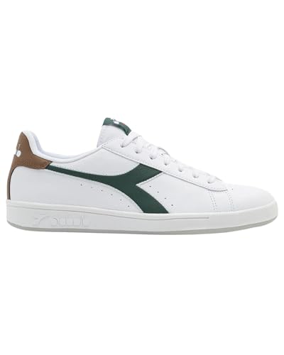 Diadora TORNEO, Scarpe da Ginnastica Unisex-Adulto, White/Pineneedle, 38.5 EU