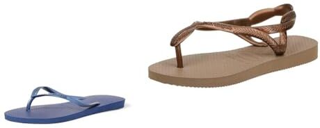 Havaianas Infradito Blu 37/38 EU + Infradito Oro Rosa 37/38 EU