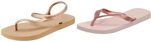 Havaianas Sandali Oro Rosa 37/38 EU + Infradito Rosa 37/38 EU