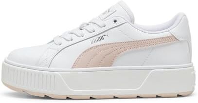 Puma Scarpe da Ginnastica Karmen L da Donna 36 White Rose Quartz Silver Pink Metallic