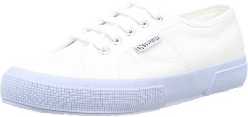 Superga 2750 Cotu Classic, Scarpe da ginnastica Unisex Adulto, Bianco White Azure Erica, 35 EU