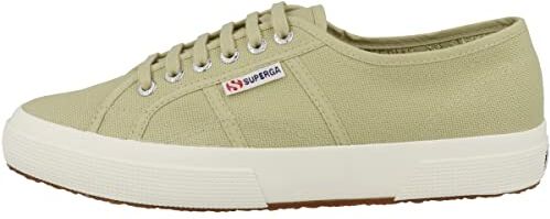 Superga Scarpe da donna 2750 con lacci, Grenn Olive F Avorio  Akp, 45 EU