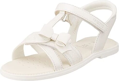 Geox J Sandal Karly Girl, Bianco 3, 38 EU