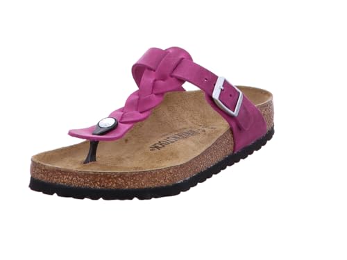 Birkenstock Milano Sandali unisex in pelle, Festival fucsia, 40 EU