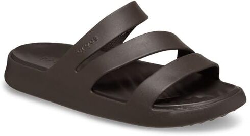 Crocs Getaway Strappy, Sandali Donna, Marrone (Espresso), 38/39 EU