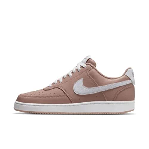 Nike Court Vision Low Next Nature, Scarpe Donna, Rosa Rose Whisper White Volt Black, 38.5 EU