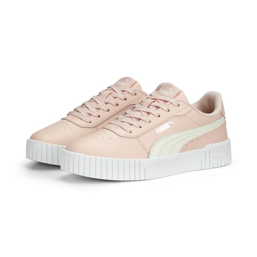 Puma Carina 2.0, Scarpe da Ginnastica Donna, Multicolore Rosa Polvere Bianco Caldo Argento Bianco, 39 EU