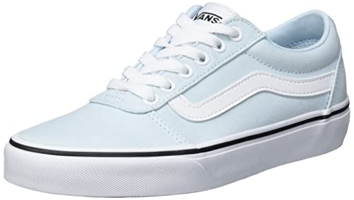 Vans Ward, Scarpe da Ginnastica Donna, Canvas Delicate Blue/White, 38 EU