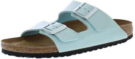 Birkenstock Sandalo Milano, Patent Surf Verde-verde, 10 Women/8 Men