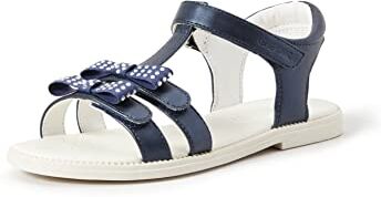 Geox J Sandal Karly Girl, Blu C 4002 Navy, 35 EU