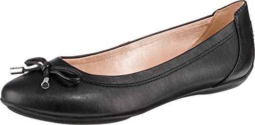 Geox D Charlene B, Ballerine Donna, Nero, 42 EU