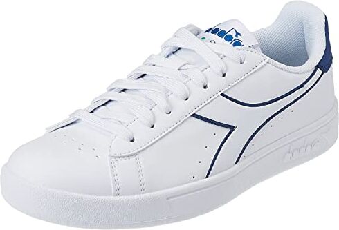 Diadora Torneo, Scarpe da ginnastica, Unisex Adulto, Bianco Blu Occhi, 36 EU