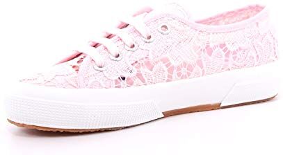 Superga 2750 MACRAMEW, Sneaker, Donna, Rosa (Pink W0I), 37 1/2 EU