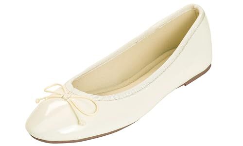 Feversole Ballerina in Vernice Colorata con Cuscino in Memory Foam per amaretti da Donna