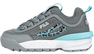 Fila DISRUPTOR wmn, Sneaker Donna, Grigio Monument Blue Radiance, 37 EU Stretta