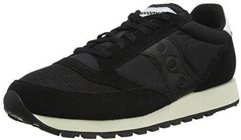 Saucony Jazz Original Vintage, Sneaker Donna, Nero (Blk/Blk), 37 EU