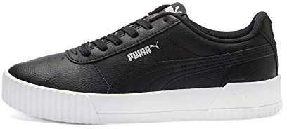 Puma Women Carina L Scarpe da ginnastica,  Black  White  Silver, 42 EU