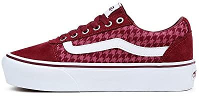 Vans Ward Platform, Sneaker, Donna, Plaid Mix Port, 35 EU