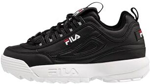 Fila DISRUPTOR wmn, Sneaker Donna, Nero Black 01, 42 EU