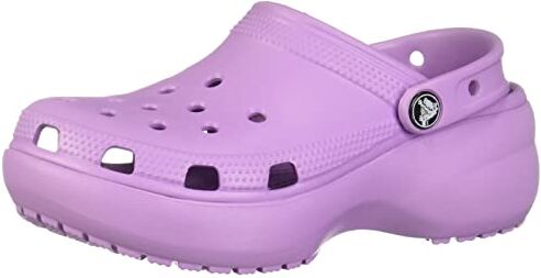 Crocs Classic Platform Clog W, Zoccoli Donna, Orchid, 34/35 EU