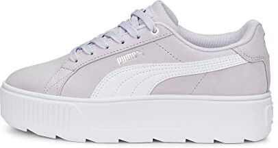 Puma Women Karmen Scarpe da ginnastica, Spring Lavender  White  Silver, 39 EU