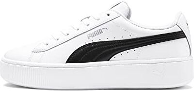 Puma Vikky Stacked L, Scarpe Donna, Bianco White Black, 42 EU