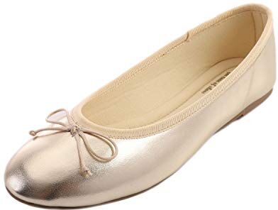 Feversole Ballerina in Vernice Colorata con Cuscino in Memory Foam per amaretti da Donna