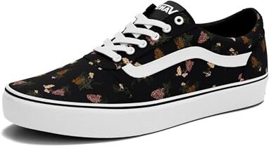 Vans Ward, Scarpe da Ginnastica Donna, Garden Floral Black/White, 37 EU