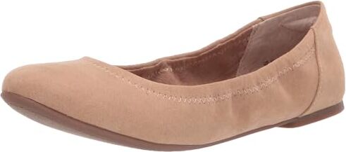 Amazon Essentials Ballerine Belice Donna, Tan Micro Scamosciato, 38.5 EU