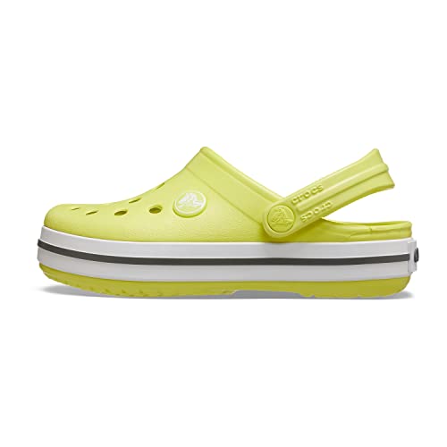 Crocs Crocband Clog T, Zoccoli, Citrus Grey, 43 EU