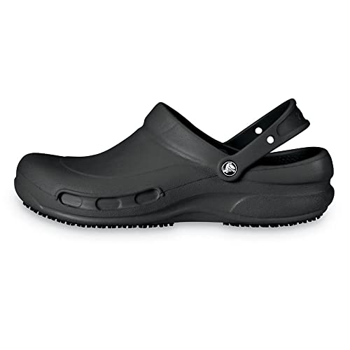 Crocs Bistro, Zoccoli Unisex Adulto, Nero, 39/40 EU