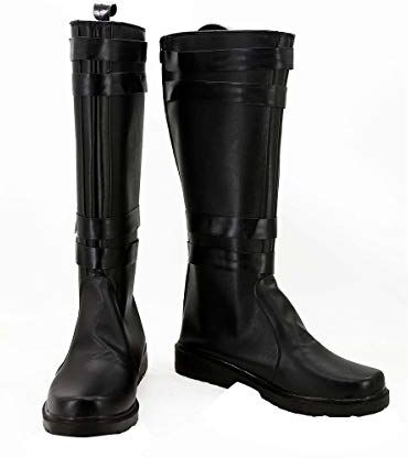 GJBXP Star Cosplay Wars 7: The Force Awakens Kylo Ren Cosplay Boots Shoes Custom Made 38