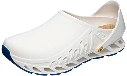 Scholl Evoflex, Zoccoli Sanitari Medicali, Unisex Adulto, Bianco, 43 EU