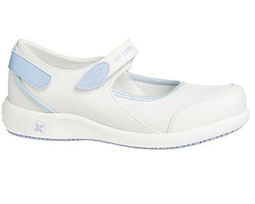 Oxypas Move '' Slip-resistant, Antistatic Leather Nursing Shoes with Coolmax Lining,5.5 UK(39 EU)