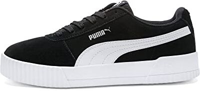 Puma Carina, Scarpe da Ginnastica Donna, Nero ( Black- Black- Silver), 36 EU