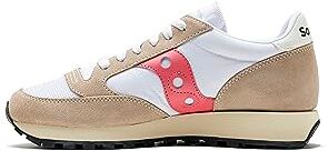 Saucony Jazz Original Vintage, Sneaker Donna, Bianco/Rosa (White/Pink), 36 EU