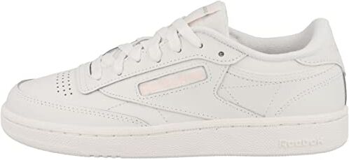 Reebok Club C 85, Scarpe da Ginnastica Donna, Chalk Chalk Porpnk, 38.5 EU