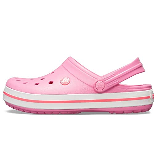 Crocs Unisex Adulto Zoccoli, Pink Lemonade White, 36/37 Eu